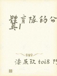 体育队的公用玩具1