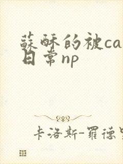 苏酥的被cao日常np封面