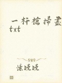 一杆枪扫尽全家txt
