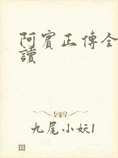 阿宾正传全文阅读