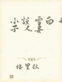 小说 雪白 奶子 人妻封面