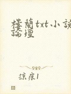 楼兰txt小说论坛封面