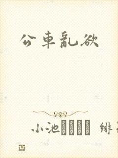 公车乱欲