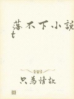 落不下小说txt封面