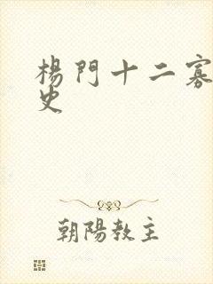 杨门十二寡妇艳史封面