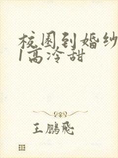 校园到婚纱1V1高冷甜