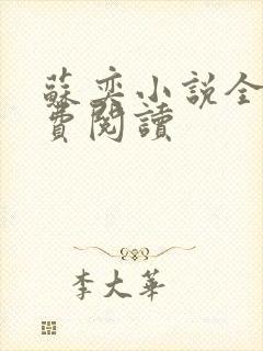 苏奕小说全文免费阅读