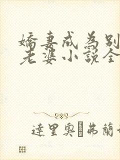 娇妻成为别人的老婆小说全文阅读免