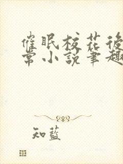 催眠校花后的日常小说笔趣阁