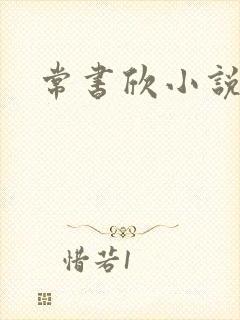 常书欣小说