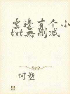 云边有个小卖部txt无删减