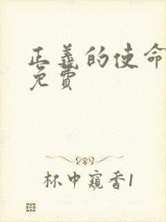 正义的使命全文免费