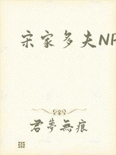 宋家多夫NPH封面