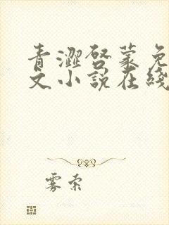 青涩启蒙免费全文小说在线阅读