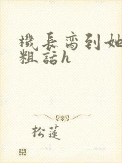 机长脔到她哭h粗话h封面