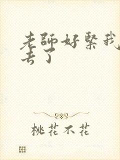 老师好紧我要进去了