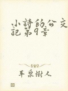 小诗的公交车日记第9章