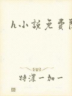 h小说免费阅读封面