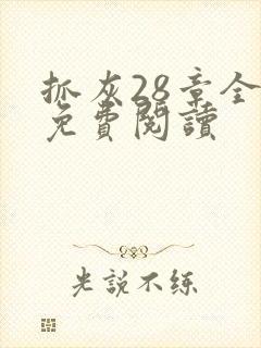 抓灰28章全部免费阅读