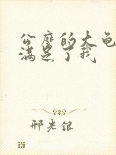 公么的大龟强大满足了我