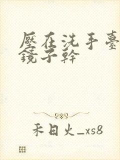 压在洗手台看着镜子干