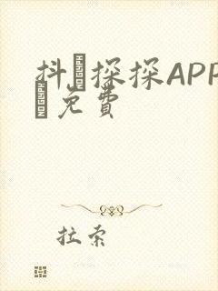 抖抈探探APP汅免费封面
