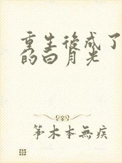 重生后成了皇帝的白月光