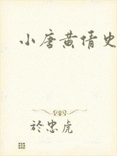 小唐黄倩史