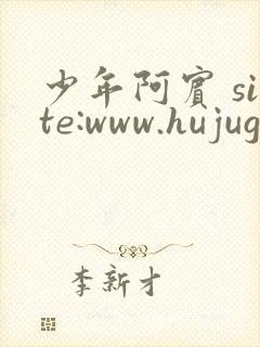 少年阿宾 site:www.hujuge.com封面