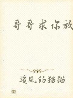 哥哥求你放了我封面