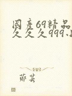 国产69精品久久久久999小说