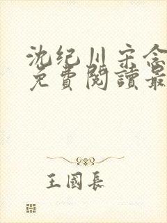 沈纪川宋念小说免费阅读最新章节封面