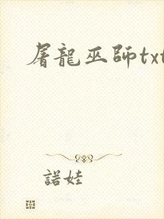 屠龙巫师txt