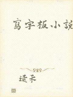 写字板小说