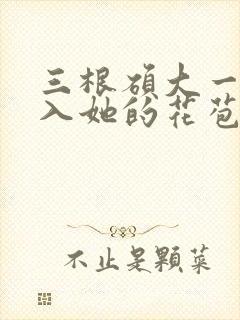 三根硕大一起挤入她的花苞演员表