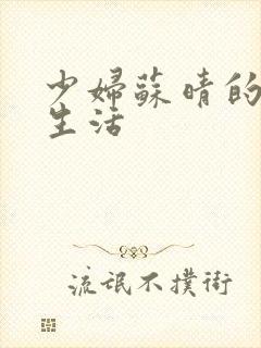 少妇苏晴的性荡生活