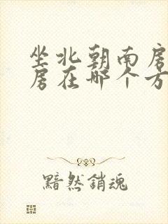 坐北朝南房子厨房在哪个方位好