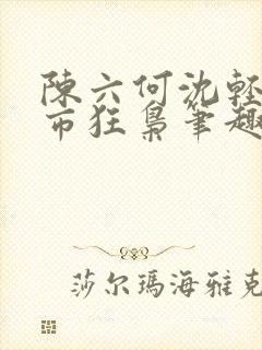 陈六何沈轻舞都市狂枭笔趣阁封面