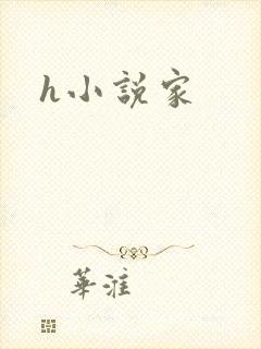 h小说家封面