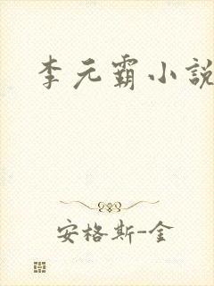 李元霸小说