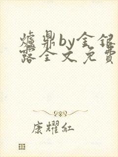 炉鼎by金银花露全文免费阅读笔趣阁