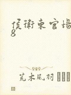 侯卫东官场笔记8