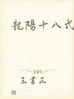 龙阳十八式封面
