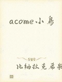 acome小鸟