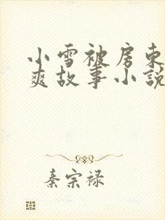 小雪被房东的好爽故事小说