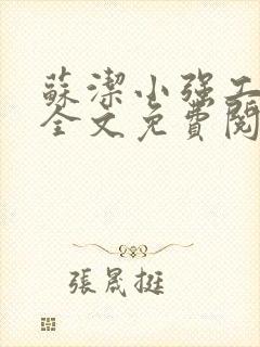 苏洁小强工地情全文免费阅读