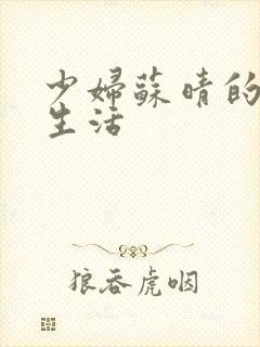 少妇苏晴的性荡生活