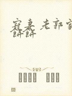 宠妻 老郭家的饼饼