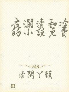 夜澜清和冷意欢的小说免费阅读封面