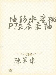 他的水蜜桃POP陆辰季柚